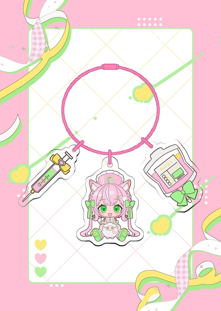 【非公式】アクリルキーリング📌