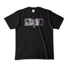 404小隊.Tシャツ.濃色