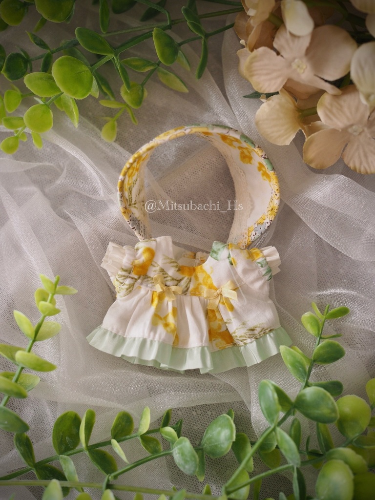 ミモザ(ミント) 無属性ぬいぐるみ(10㎝)服