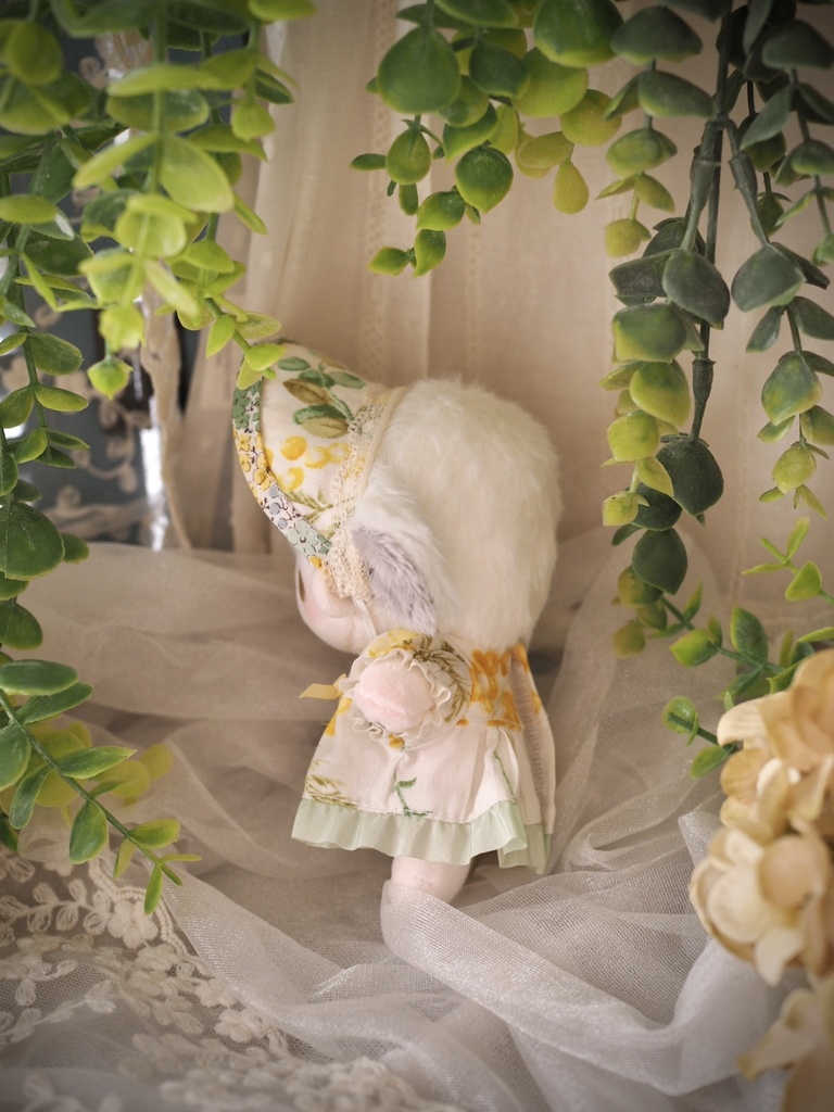 ミモザ(ミント) 無属性ぬいぐるみ(10㎝)服