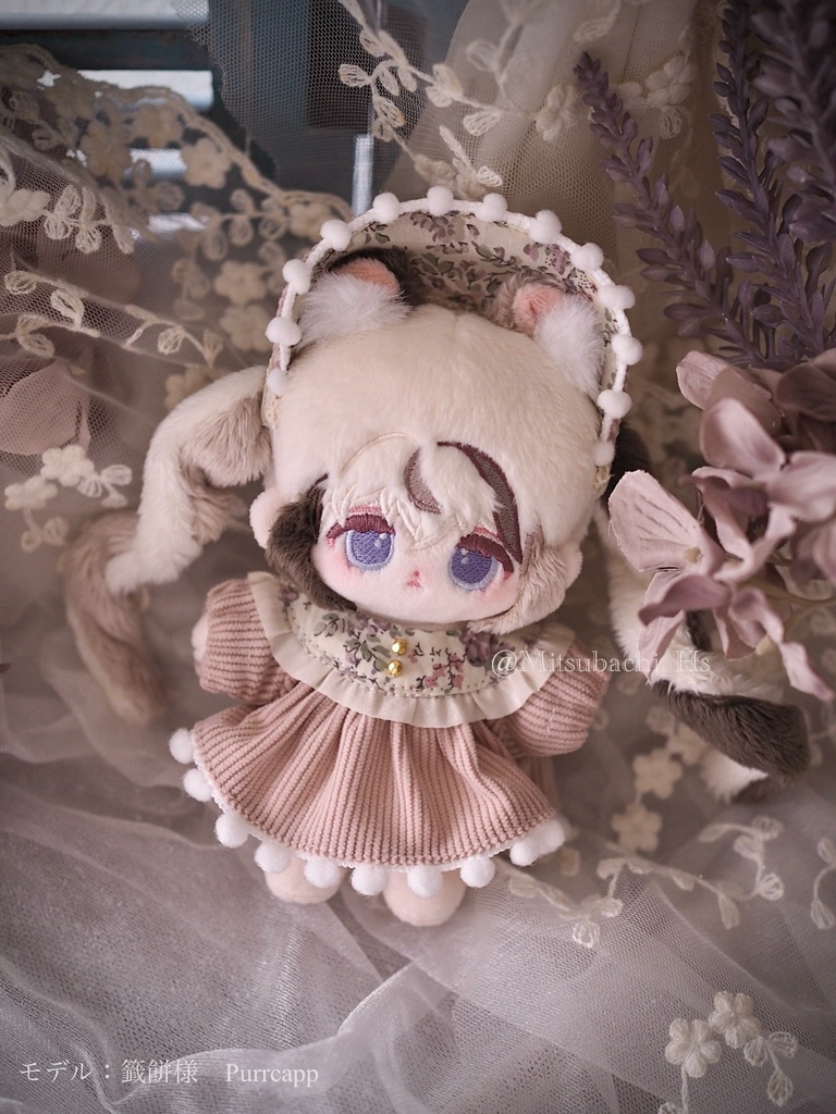 ドリーミィー（ピンク）無属性ぬいぐるみ（10㎝）用　服