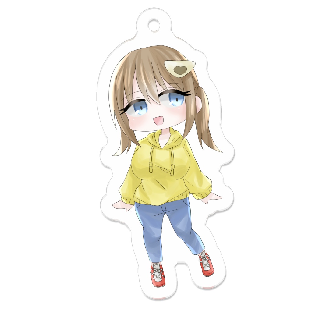 宮里おたべ　アクリルキーホルダー