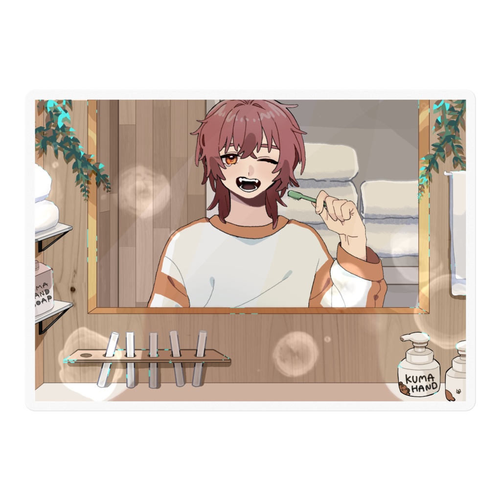 ちゃすHappyBirthday24 ステッカー