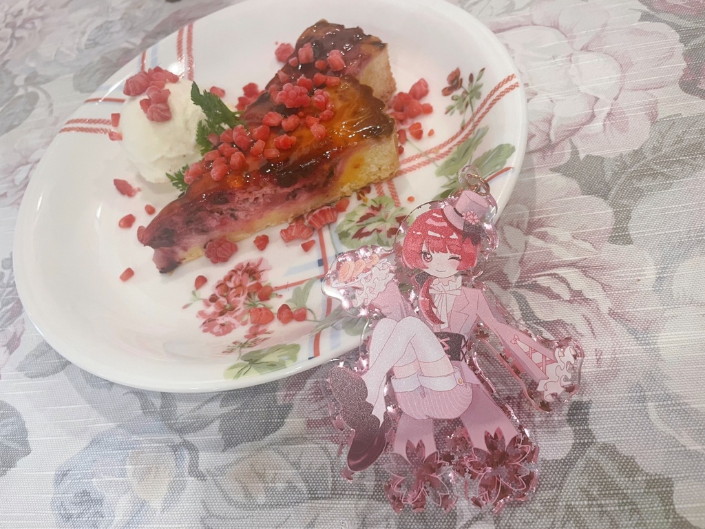 さくらアクリルキーホルダー