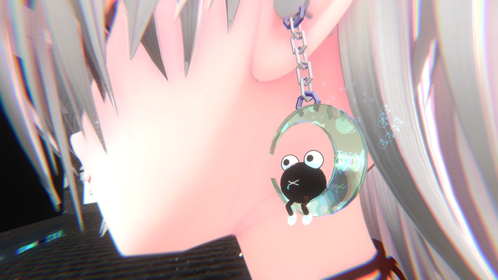 月のピアス【全3種】