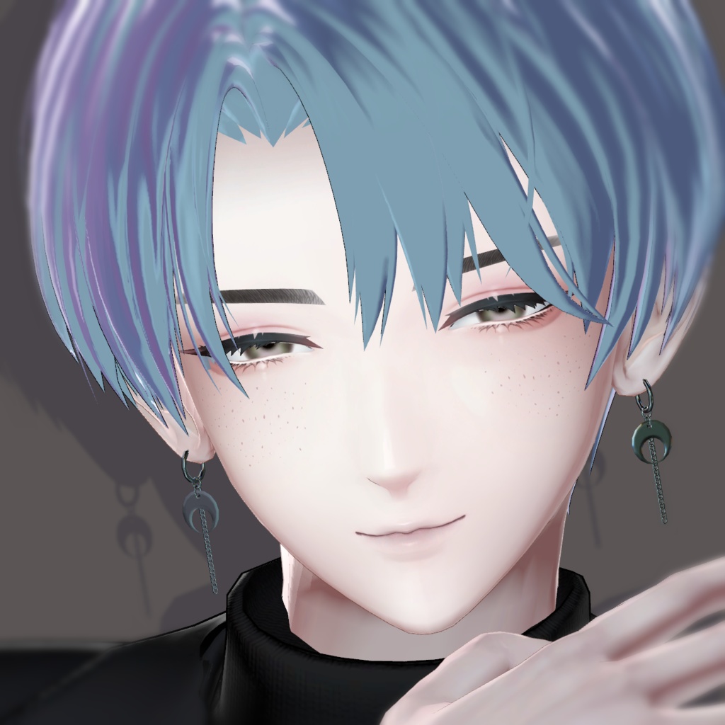 【獏/baku&夜邑Yomura 対応】そばかすテクスチャ【VRChat】