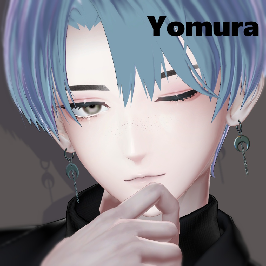 【獏/baku&夜邑Yomura 対応】そばかすテクスチャ【VRChat】