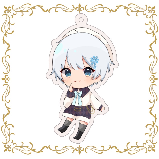 【数量限定】雪白ましろ -prince ver.-  アクリルキーホルダー