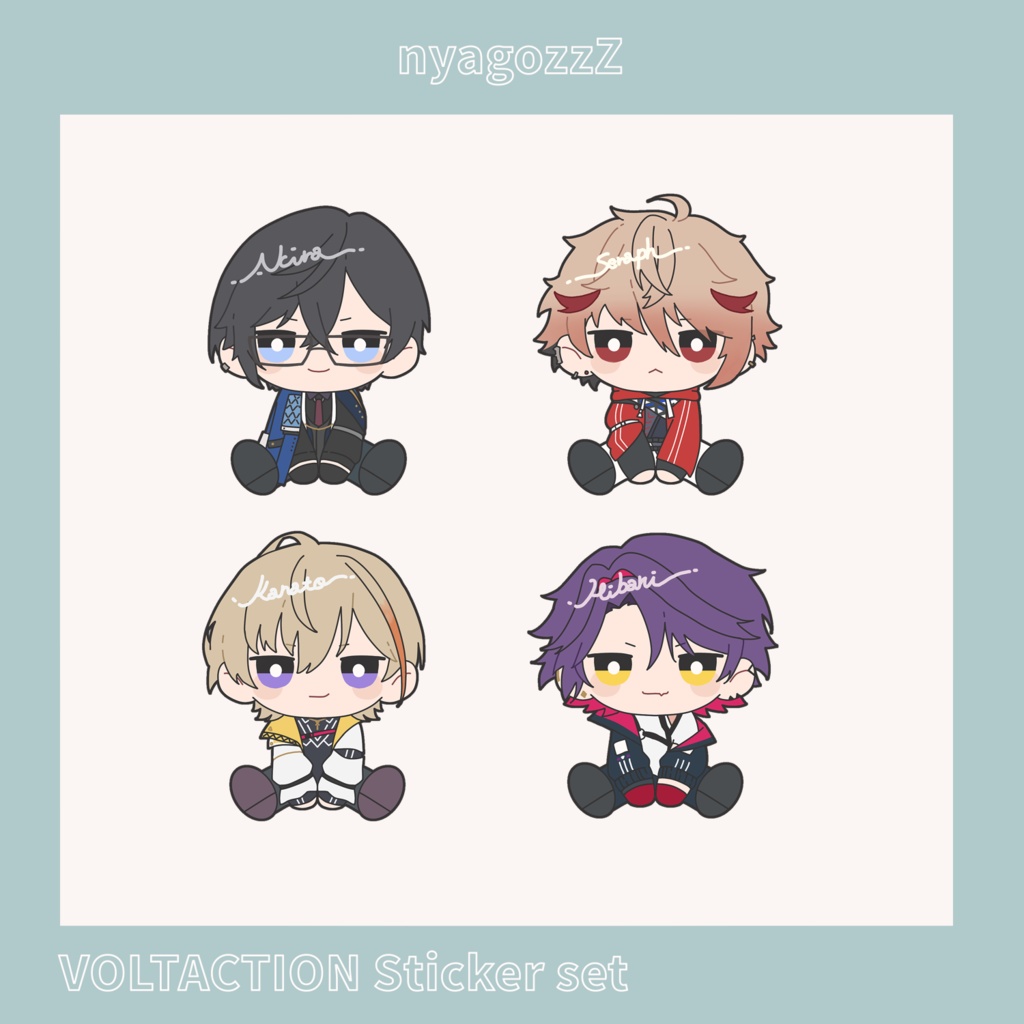 【非公式】VOLTACTIONステッカーセット