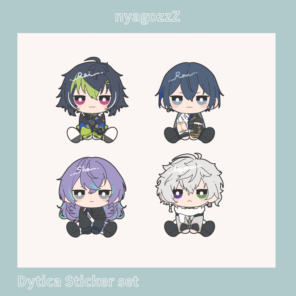 【非公式】Dyticaステッカーセット