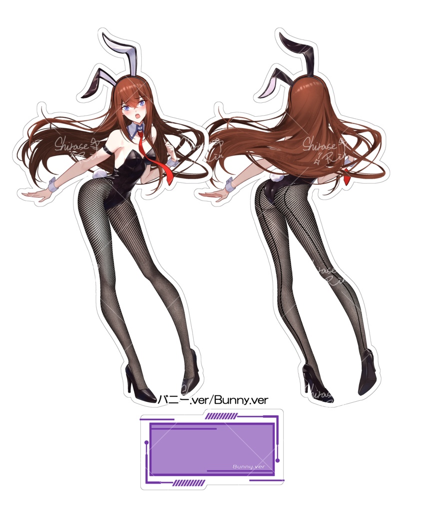 牧瀬紅莉栖 両面アクリルフィギュアスタンド(21cm) 全4種