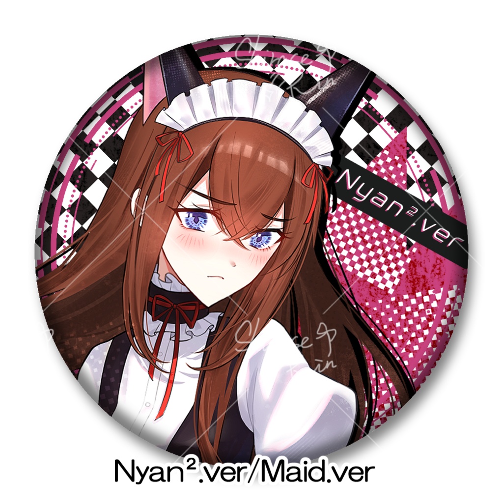 牧瀬紅莉栖 リフレクター缶バッジ(75mm) 全4種