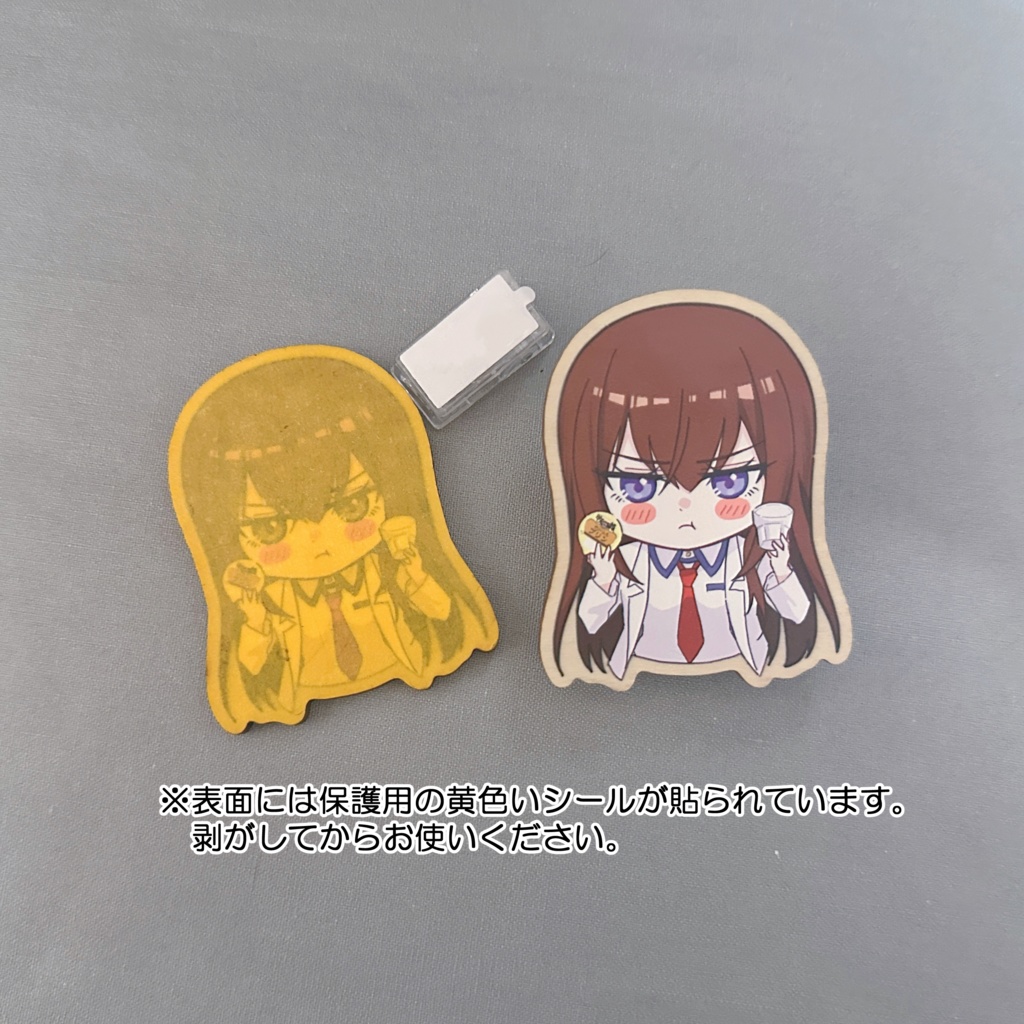 牧瀬紅莉栖 ウッドメモクリップマグネット