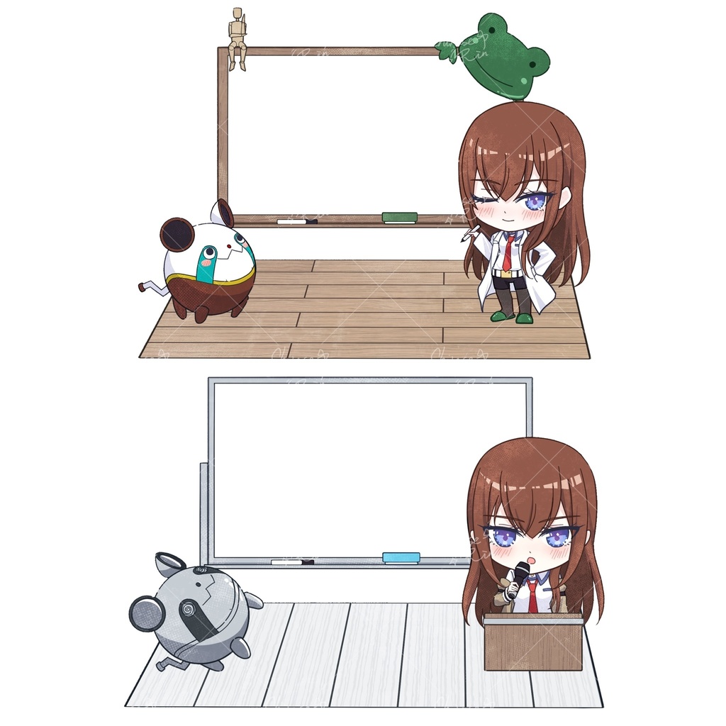 紅莉栖のメモボードジオラマアクスタ