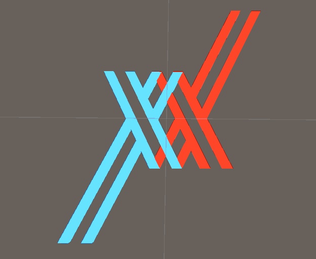 比翼のヘアピン