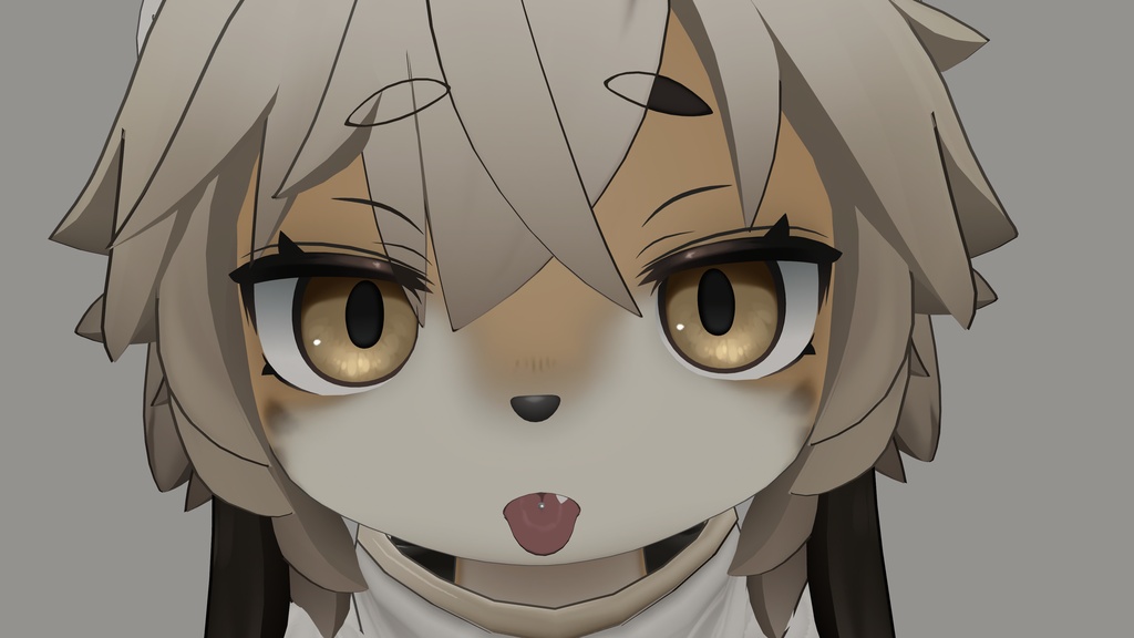 灰島ちゃんの揺れる舌（ピアス付き）