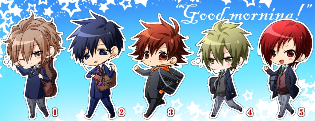BackFreeアクリルスタンド～おはよう登校編～