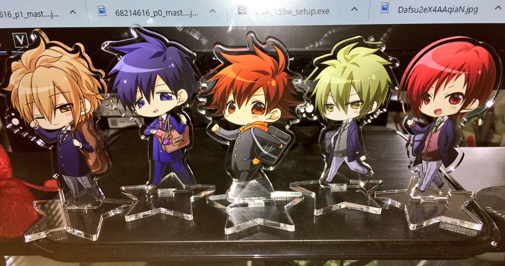 BackFreeアクリルスタンド~おはよう登校編~