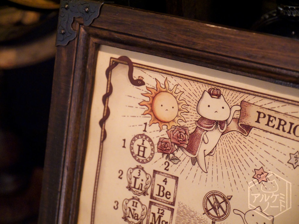 錬金術ねこ元素周期表(2025年修正版)