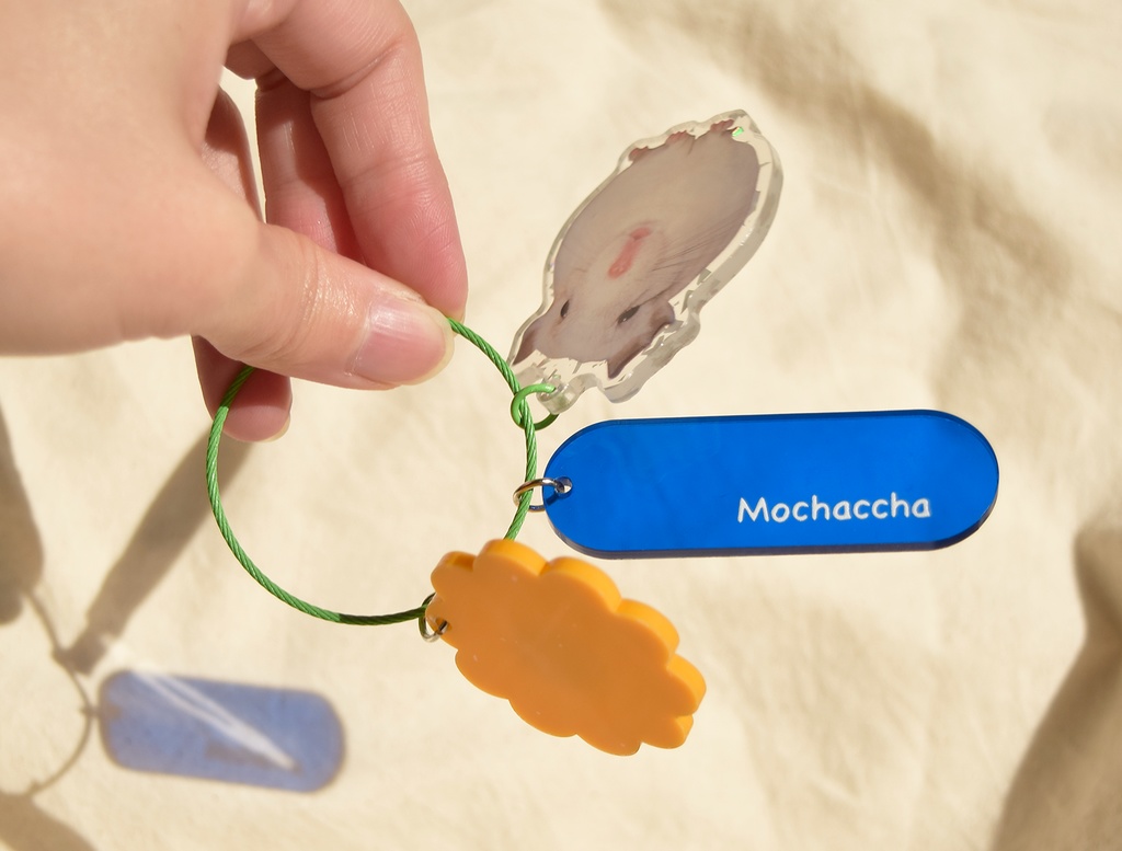 もかっちゃキーホルダー