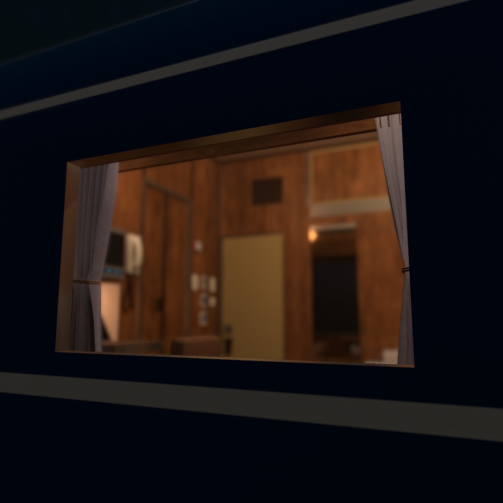 寝台特急個室:A Royal ホームキット【VRChat想定】