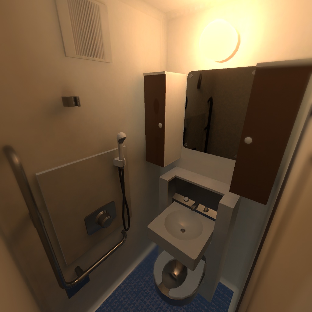 寝台特急個室:A Royal ホームキット【VRChat想定】