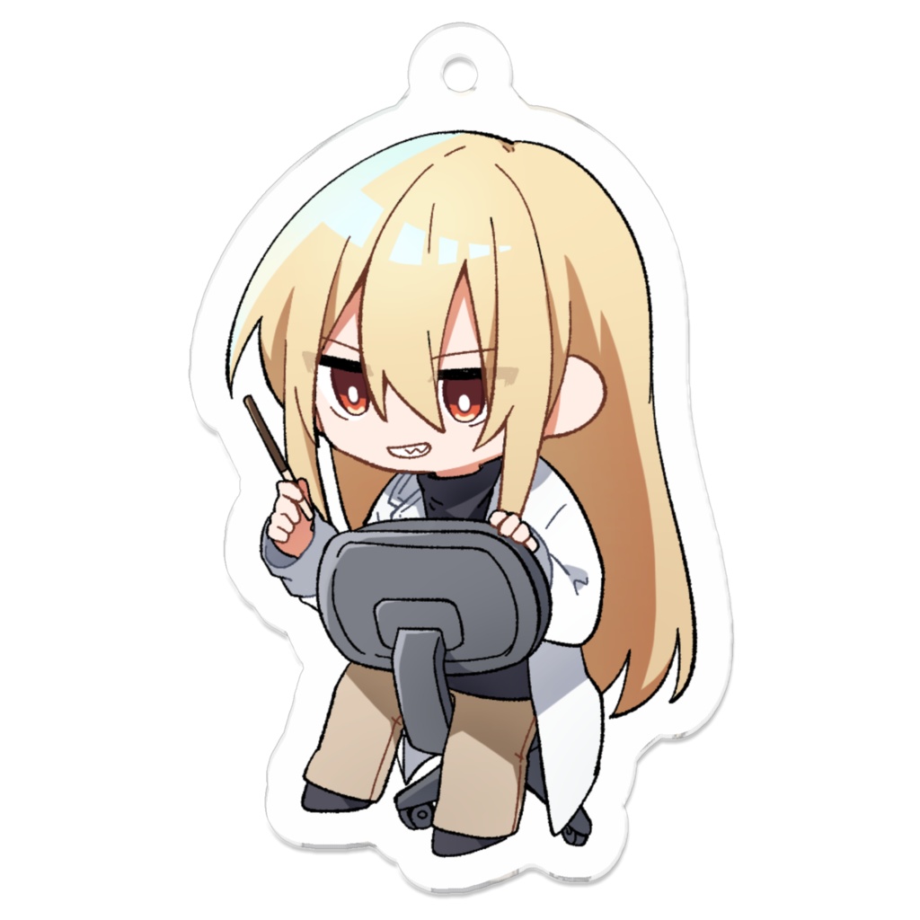 【創作】アクリルキーホルダー(茅野研太)
