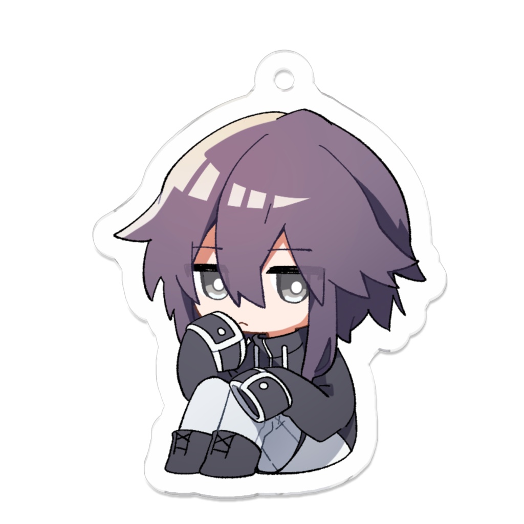 【創作】アクリルキーホルダー(太陽)