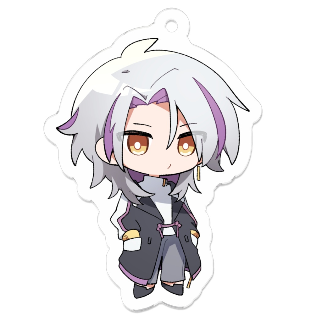 【創作】アクリルキーホルダー(カルロ)