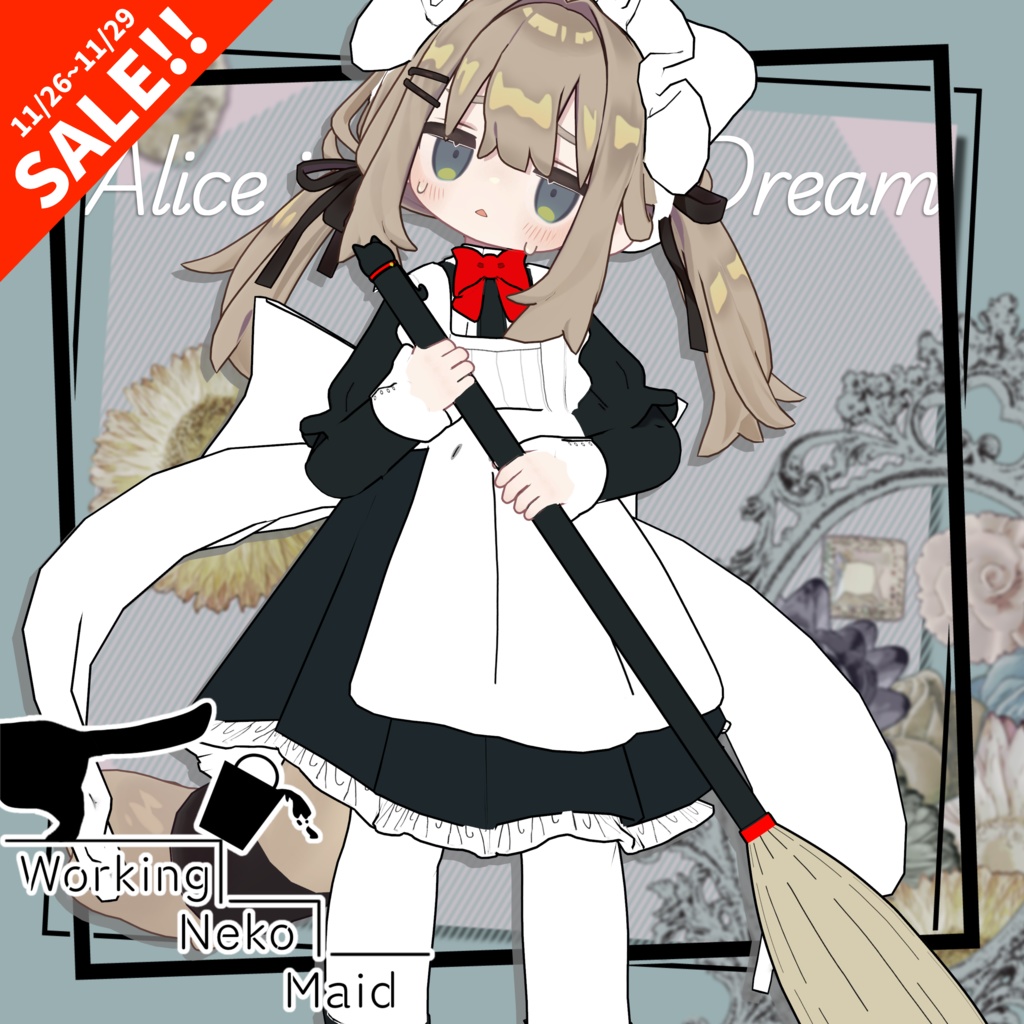 【29日まで500円】WorkingNekoMaid 【キプフェル・まめひなた・ネメシス・みみのこ・がぶ】