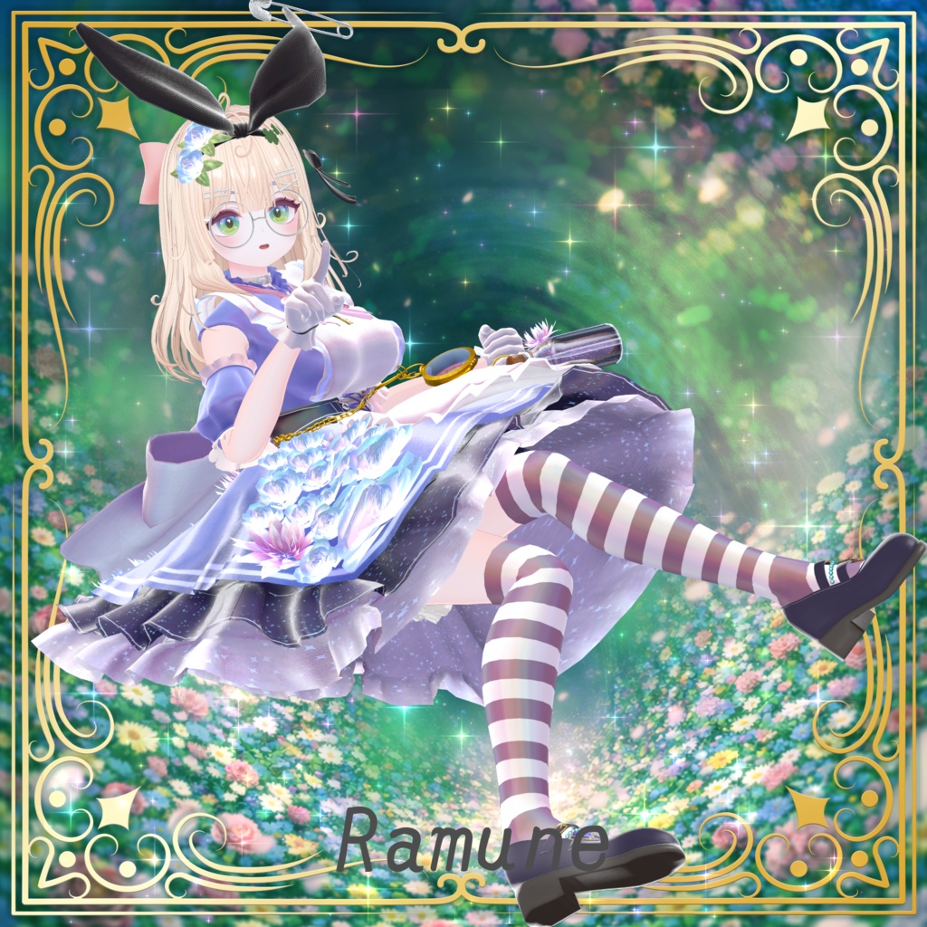 2/27(金)19:00~ フルセット1000円✨花園の夢のアリス - Alice in Dream Garden -【14アバター対応】