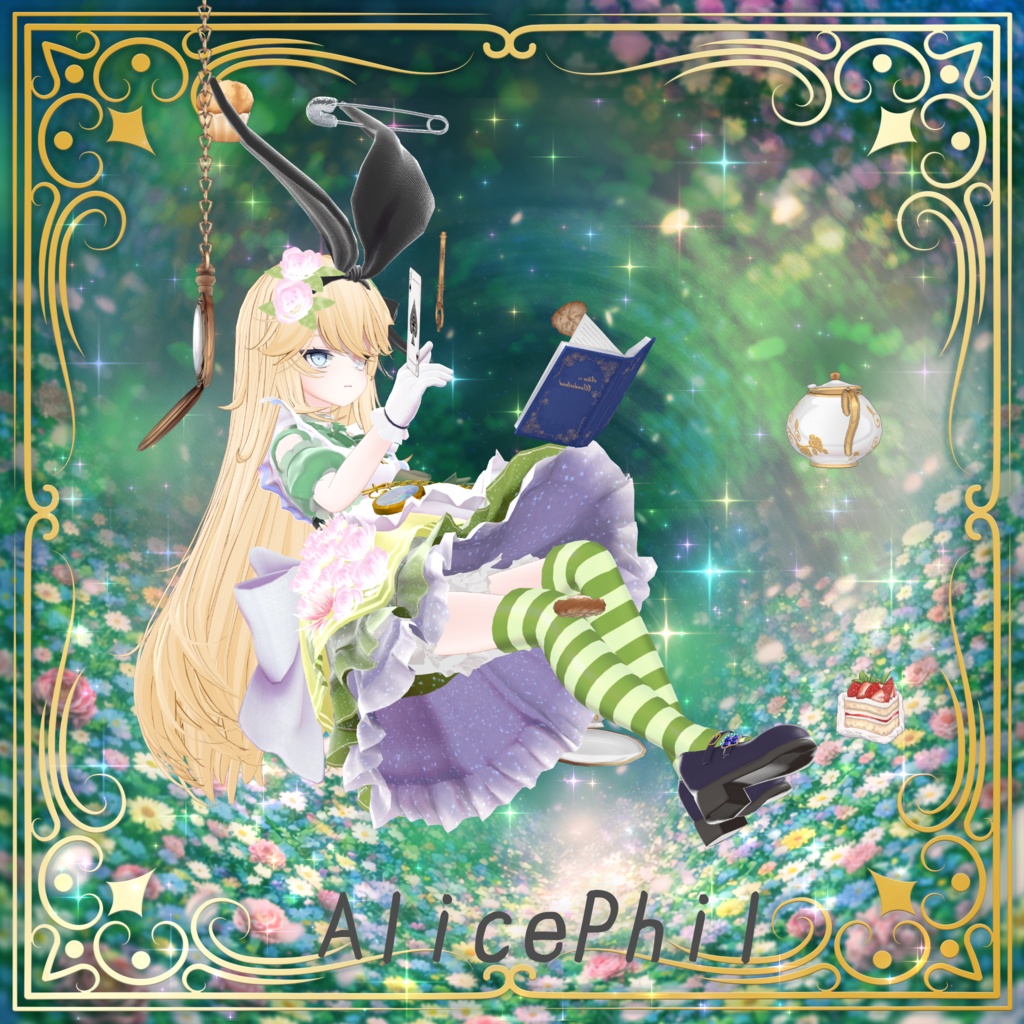 2/27(金)19:00~ フルセット1000円✨花園の夢のアリス - Alice in Dream Garden -【14アバター対応】