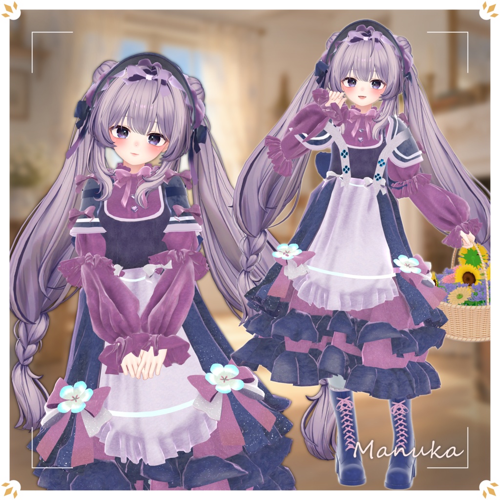 販売開始30分フルセット500円✨花咲くドロシーの白昼夢 - Dorothy’s Blooming Daydream -【11+アバター対応】