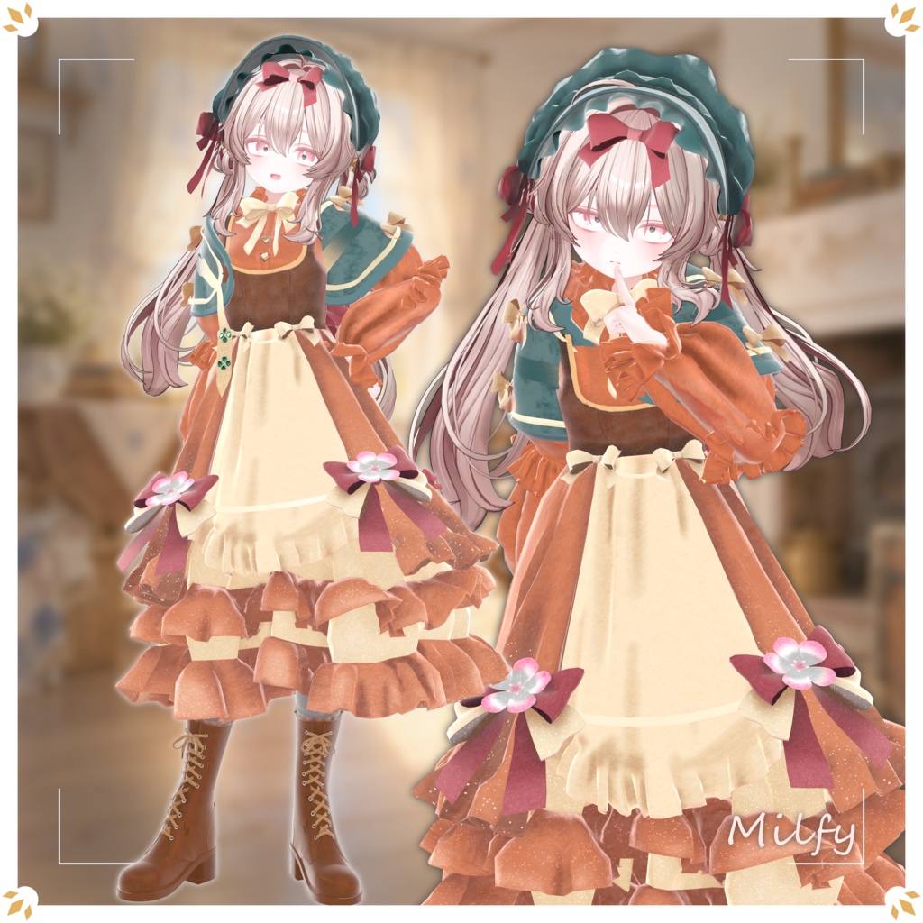 販売開始30分フルセット500円✨花咲くドロシーの白昼夢 - Dorothy’s Blooming Daydream -【11+アバター対応】