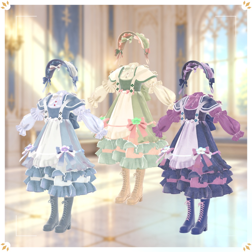 販売開始30分フルセット500円✨花咲くドロシーの白昼夢 - Dorothy’s Blooming Daydream -【11+アバター対応】