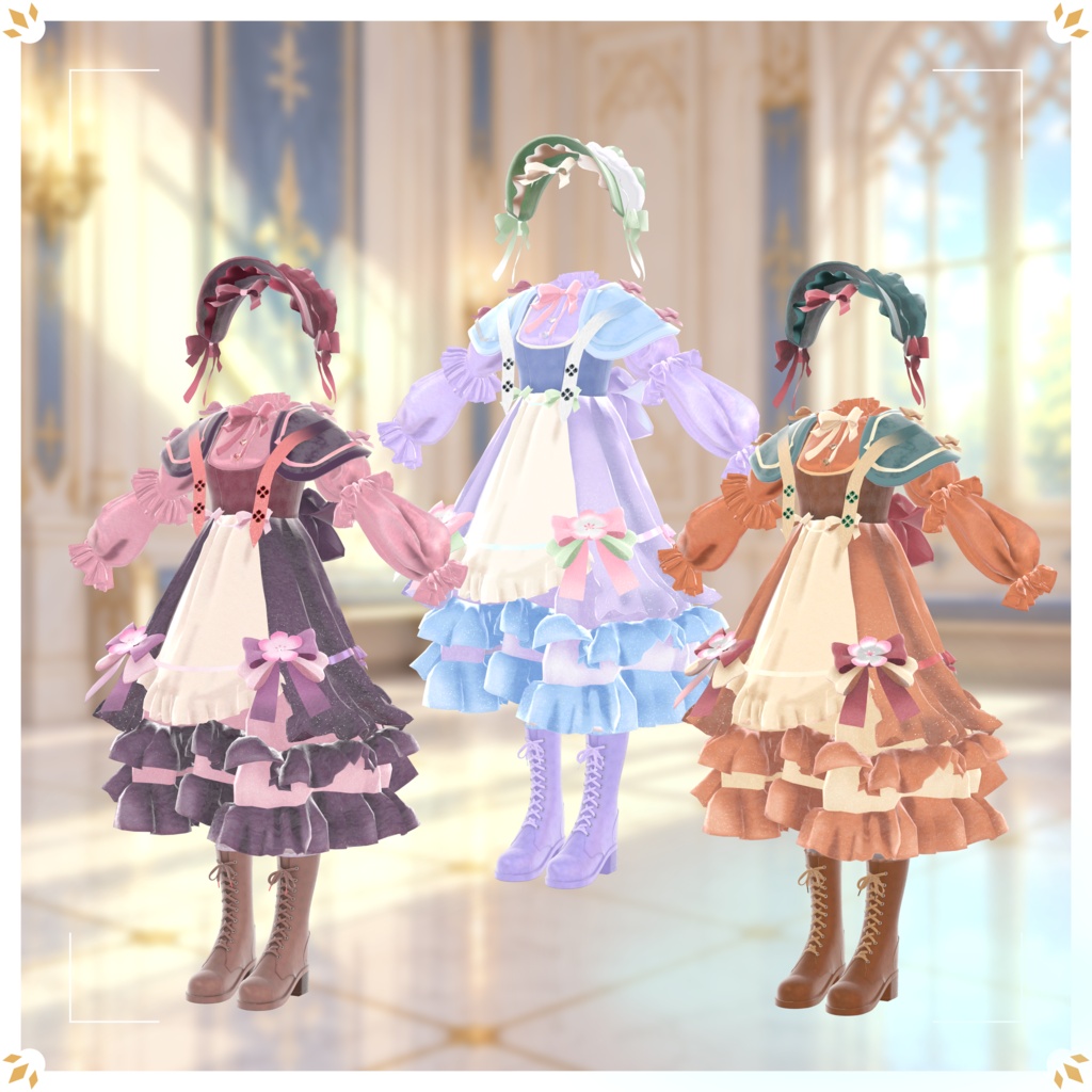 販売開始30分フルセット500円✨花咲くドロシーの白昼夢 - Dorothy’s Blooming Daydream -【11+アバター対応】