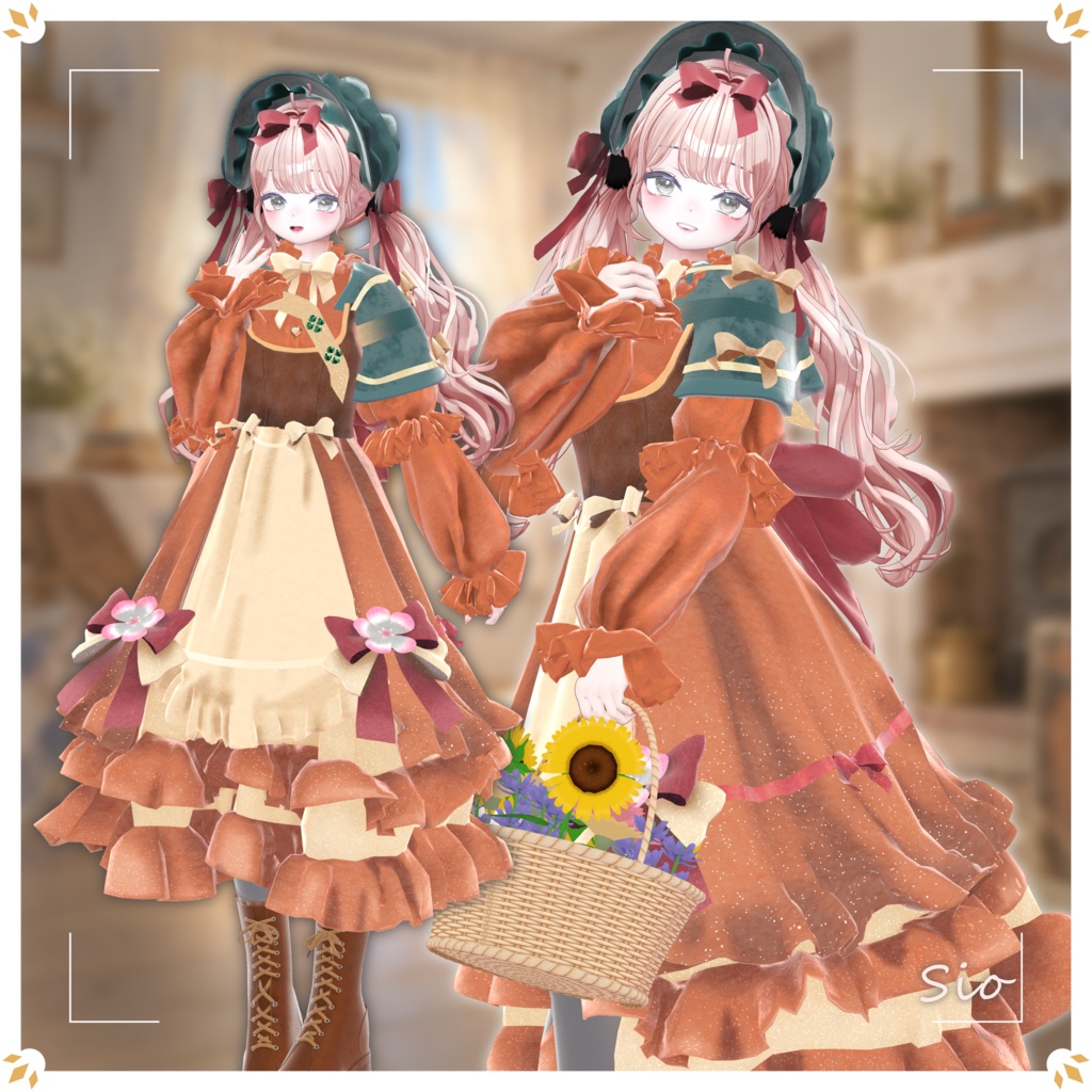 販売開始30分フルセット500円✨花咲くドロシーの白昼夢 - Dorothy’s Blooming Daydream -【11+アバター対応】