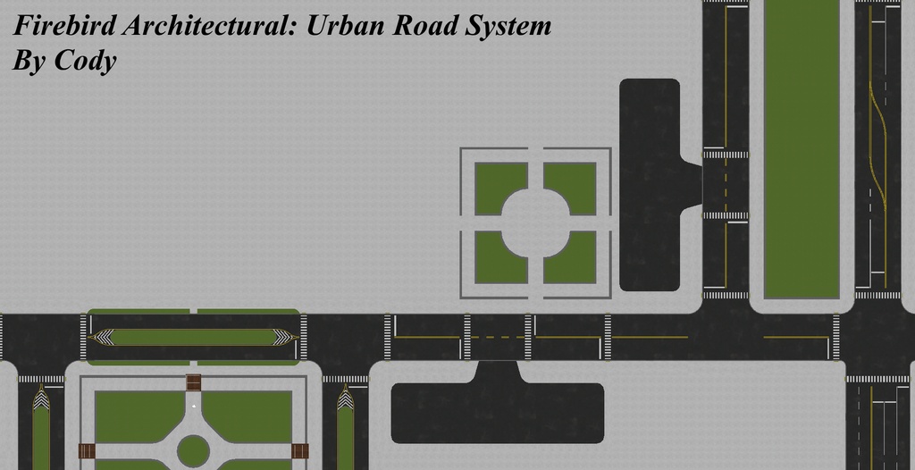 Firebird Architectural: Modular urban roads