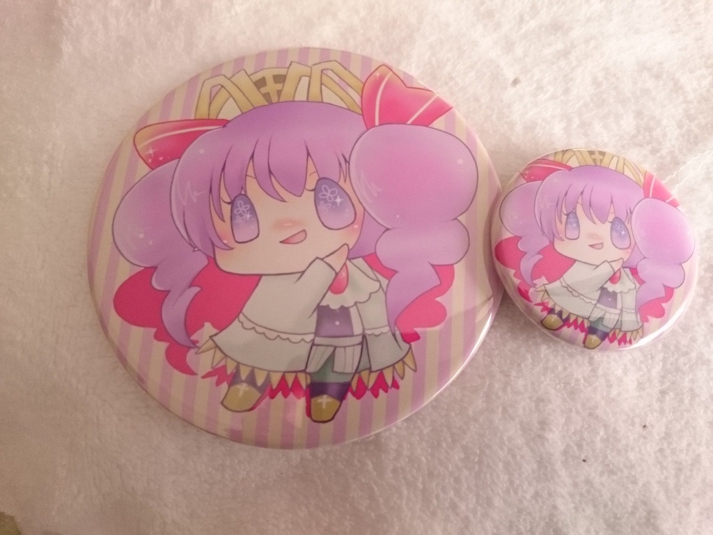 カティア缶ミラー&缶バッジ