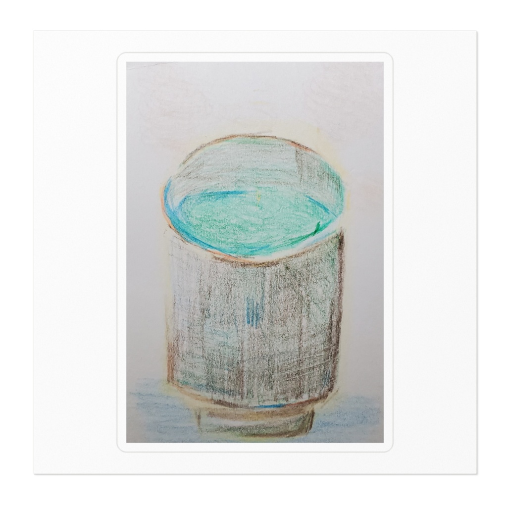 Green tea ステッカー