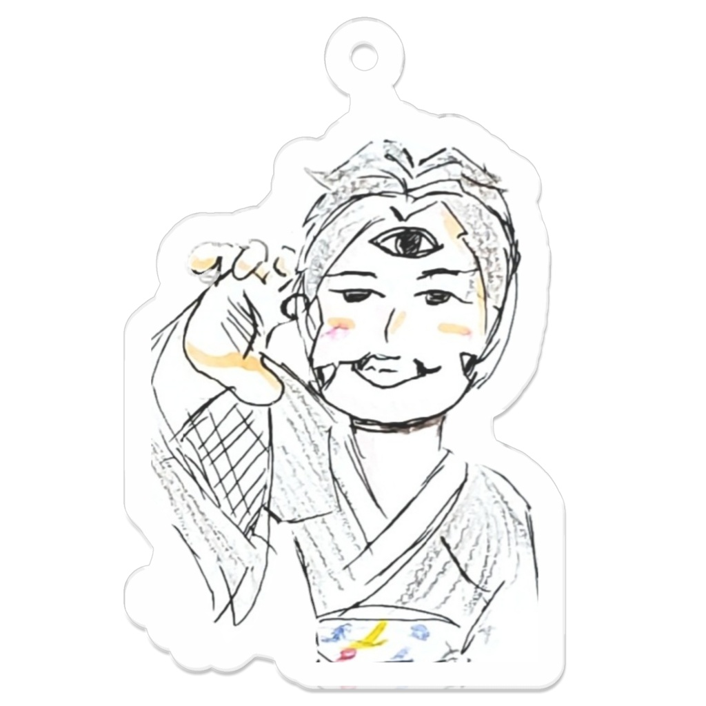百目鬼 ちゃん アクリルキーホルダー