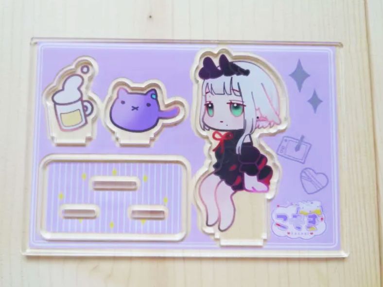 こそぎVer.3.0新衣装 フレーム付きアクリルスタンド