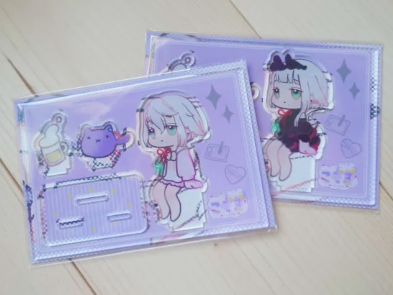 こそぎVer.3.0新衣装 フレーム付きアクリルスタンド