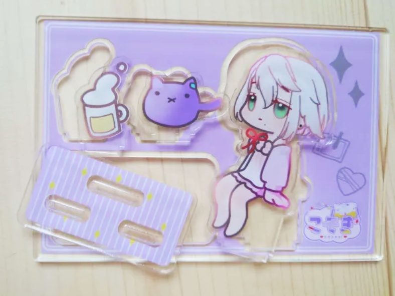 こそぎVer.3.0新衣装 フレーム付きアクリルスタンド