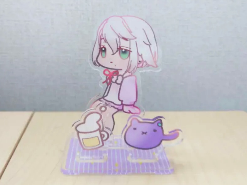 こそぎVer.3.0新衣装 フレーム付きアクリルスタンド