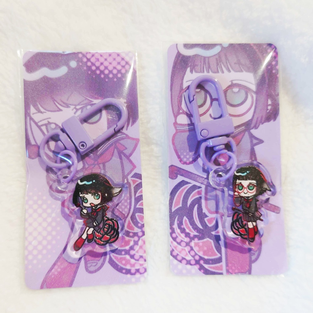 こそぎVer.4 学生衣装 ミニアクリルキーホルダー