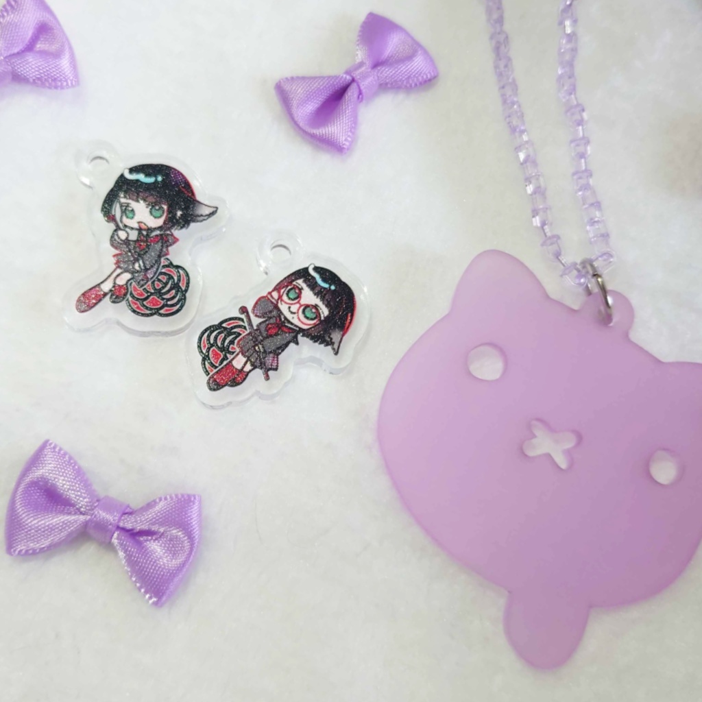 こそぎVer.4 学生衣装 ミニアクリルキーホルダー