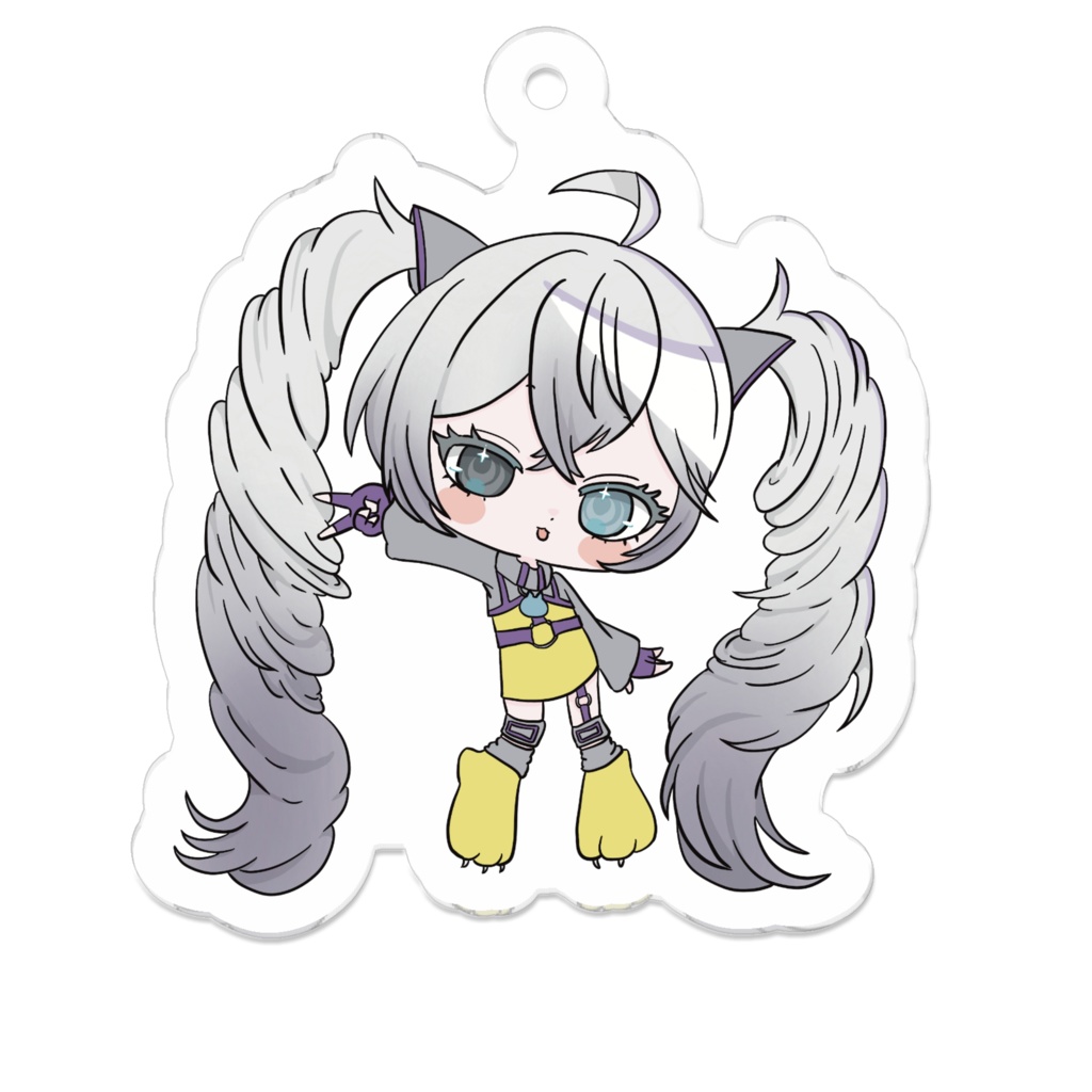ちるアクリルキーホルダー3
