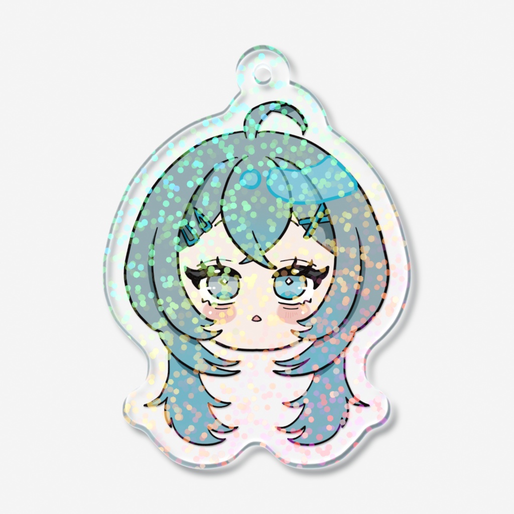 ちるホログラムキーホルダー