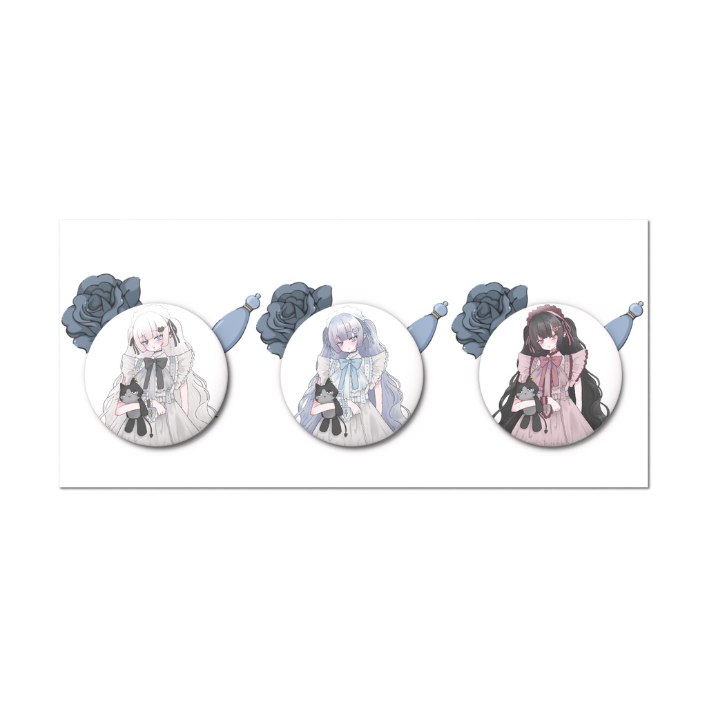 バッジ3個Set
